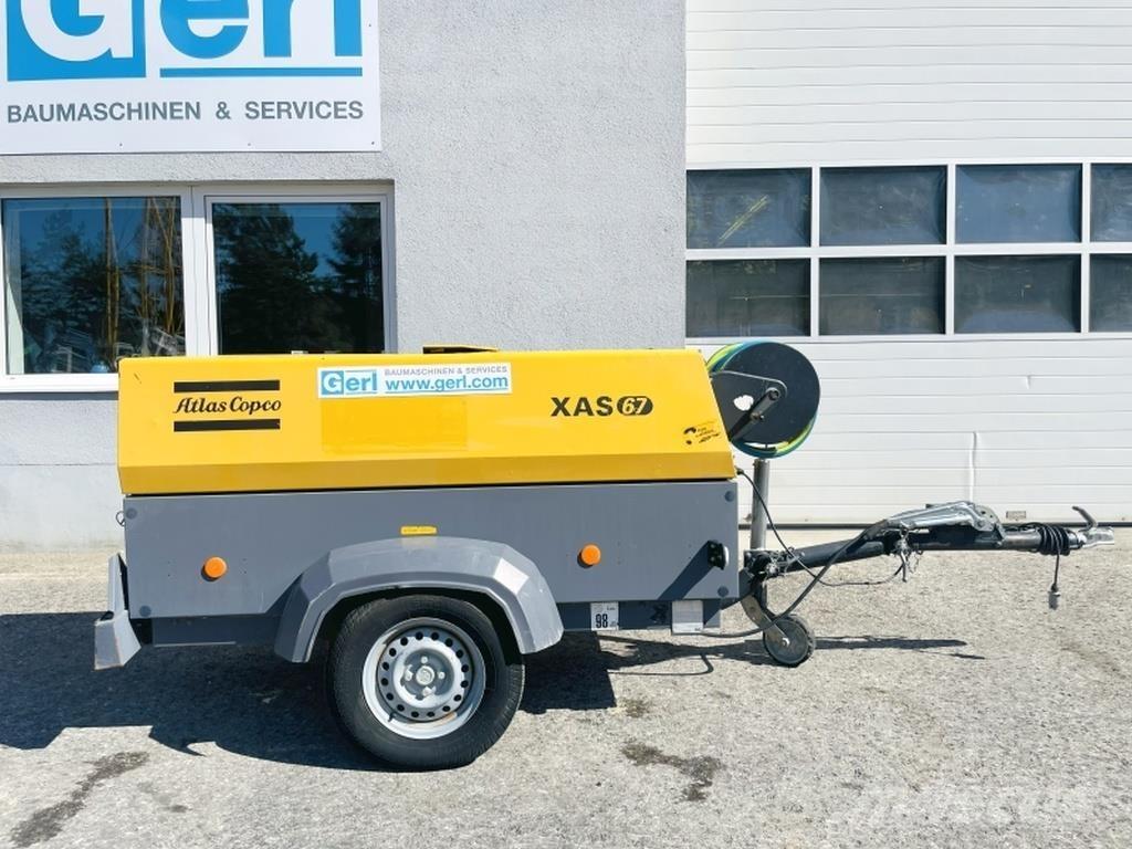 Atlas Copco XAS67 DDG مكابس
