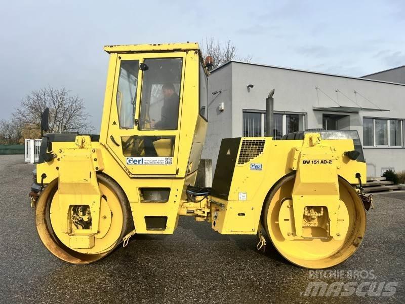 Bomag BW 151 AD-2 مداحل ثنائية الاسطوانة