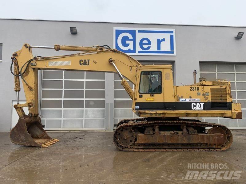 CAT 231 D حفارات زحافة