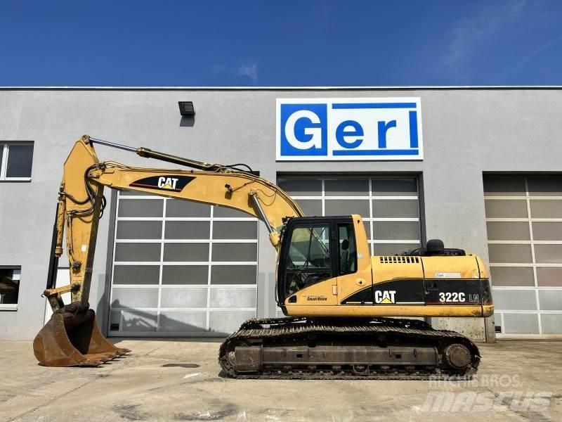CAT 322 C LN حفارات زحافة