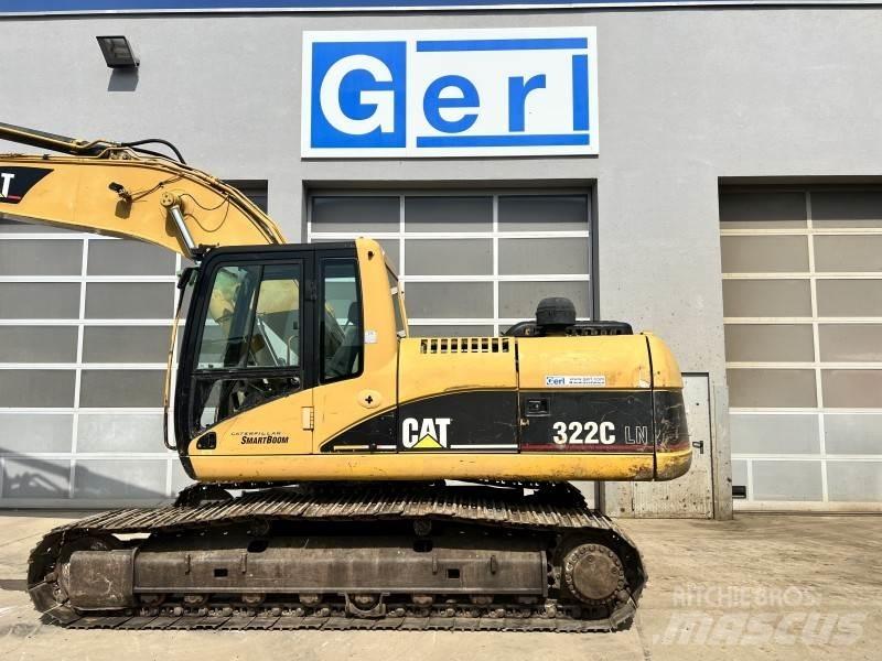 CAT 322 C LN حفارات زحافة