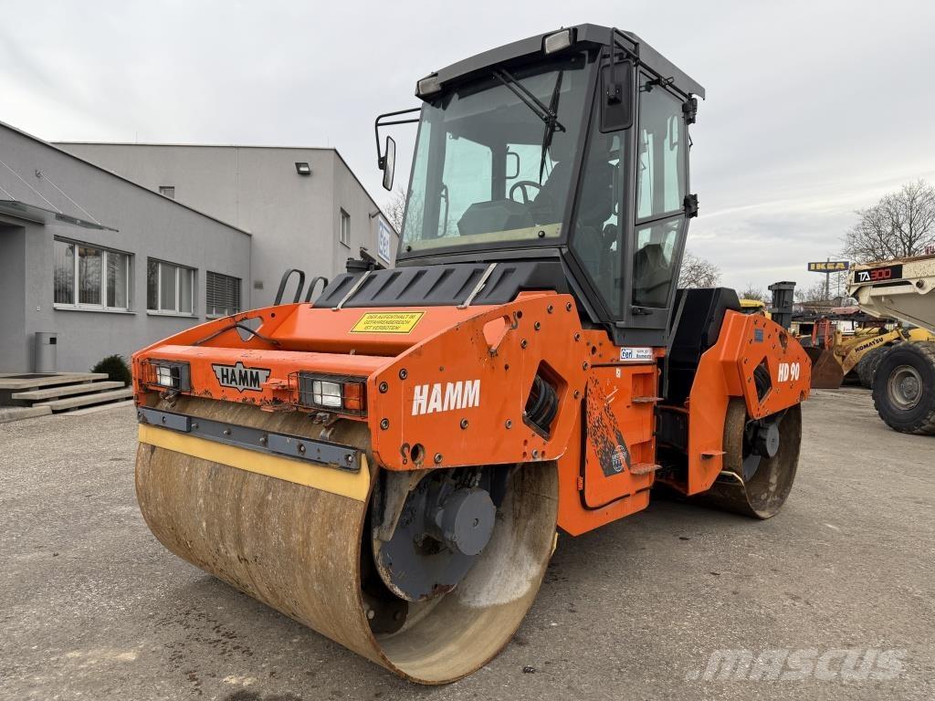 Hamm HD 90 مداحل ثنائية الاسطوانة