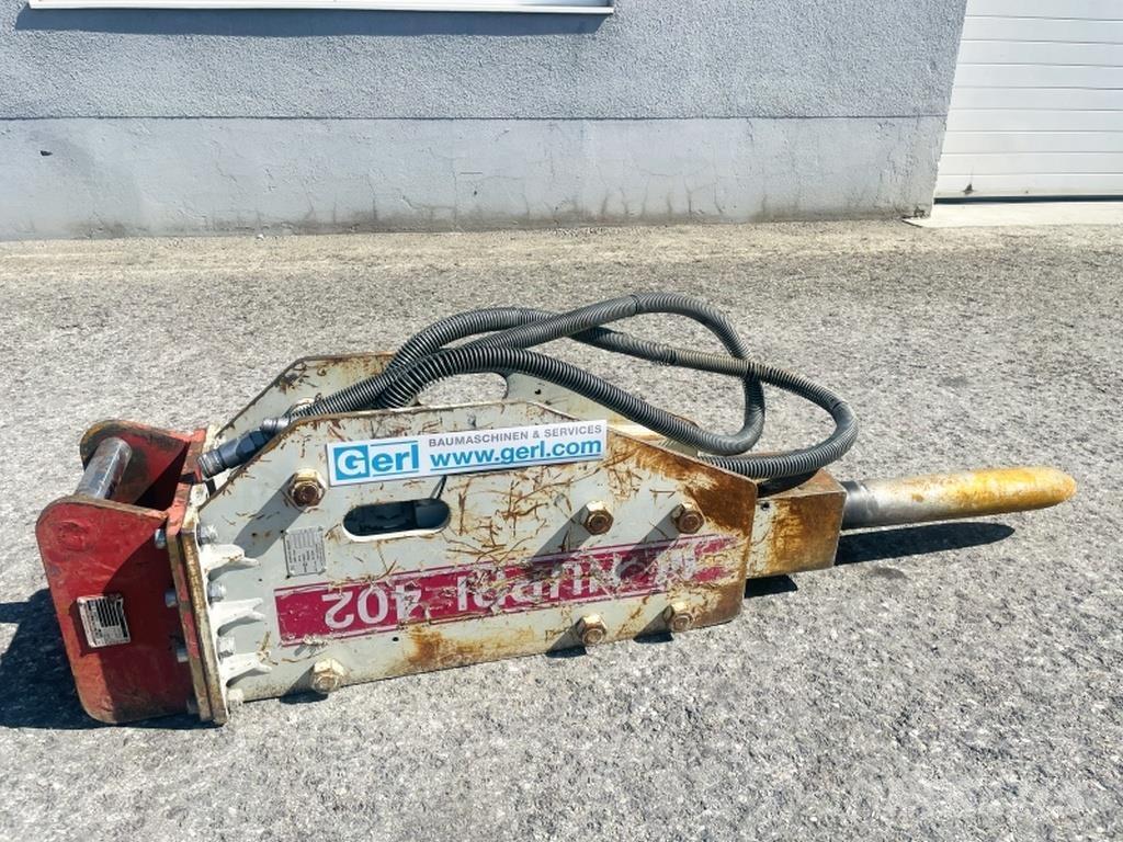  Huppi 402 مطارق دق خوازيق هيدروليكية