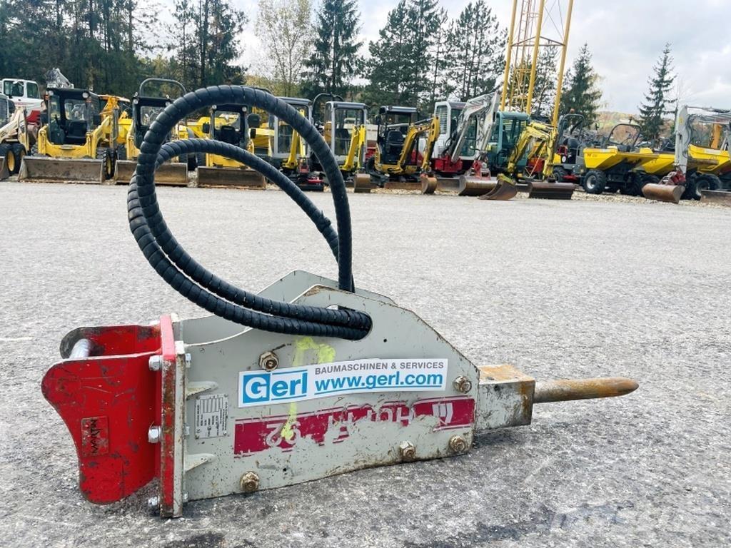  Huppi 92 مطارق دق خوازيق هيدروليكية