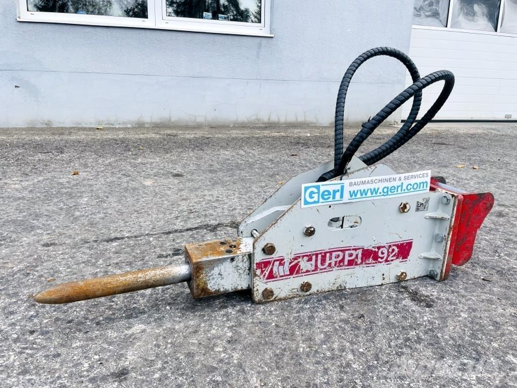  Huppi 92 مطارق دق خوازيق هيدروليكية