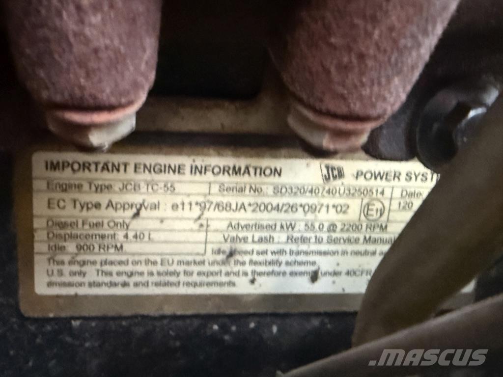 JCB 2 CX-S لوادر ذات جرافات عكسية