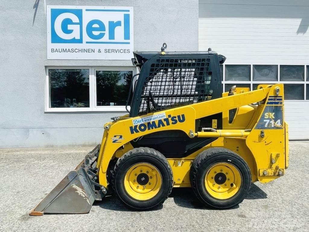 Komatsu SK714 لوادر انزلاقية التوجيه