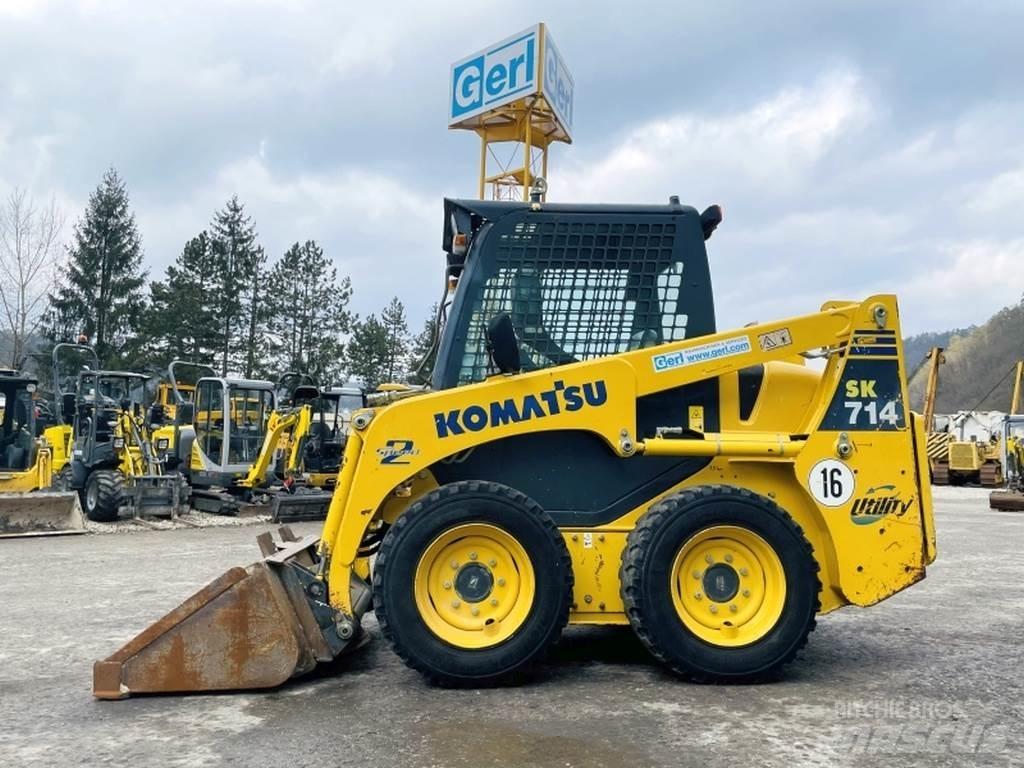 Komatsu SK714-5 لوادر انزلاقية التوجيه