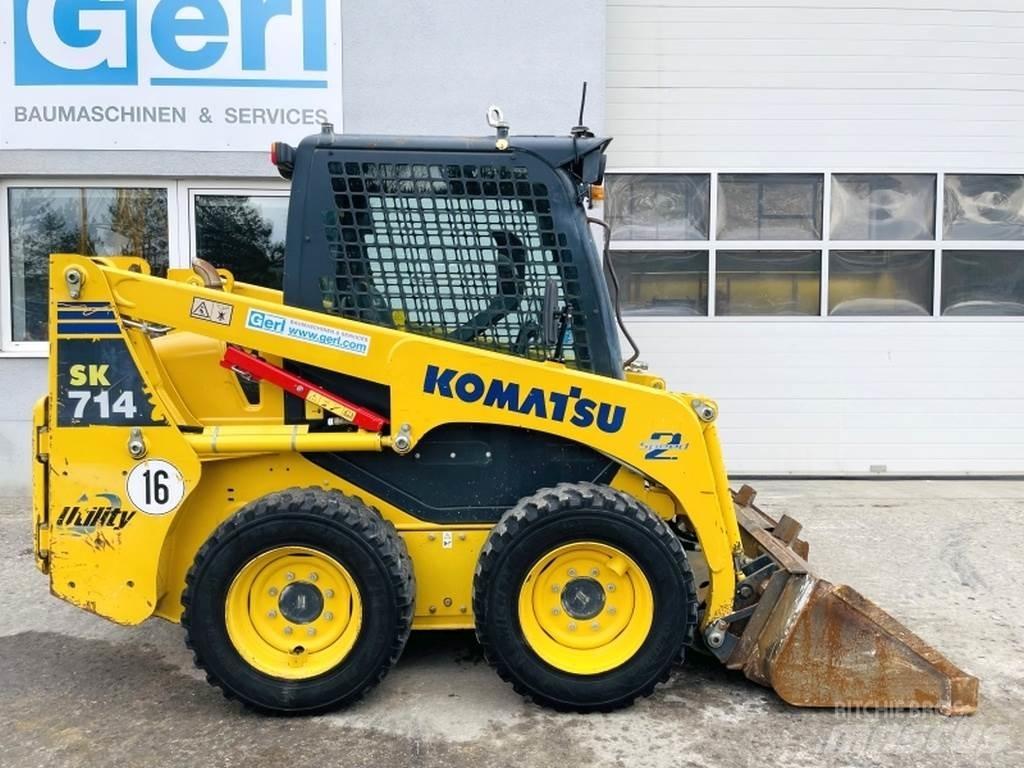 Komatsu SK714-5 لوادر انزلاقية التوجيه
