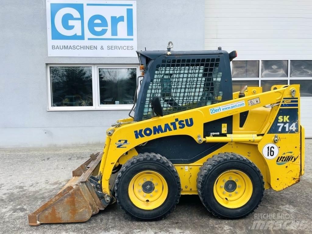 Komatsu SK714-5 لوادر انزلاقية التوجيه