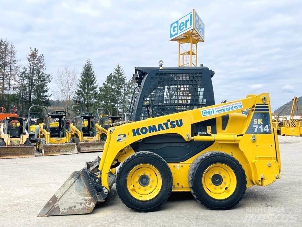 Komatsu SK714-5 لوادر انزلاقية التوجيه