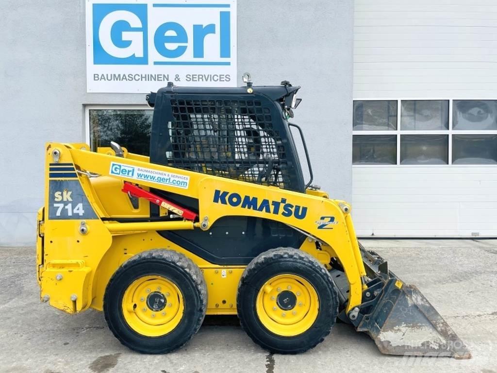 Komatsu SK714-5 لوادر انزلاقية التوجيه