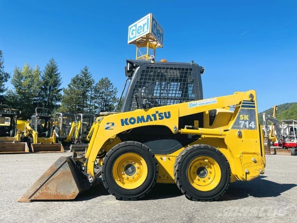 Komatsu SK714-5 لوادر انزلاقية التوجيه
