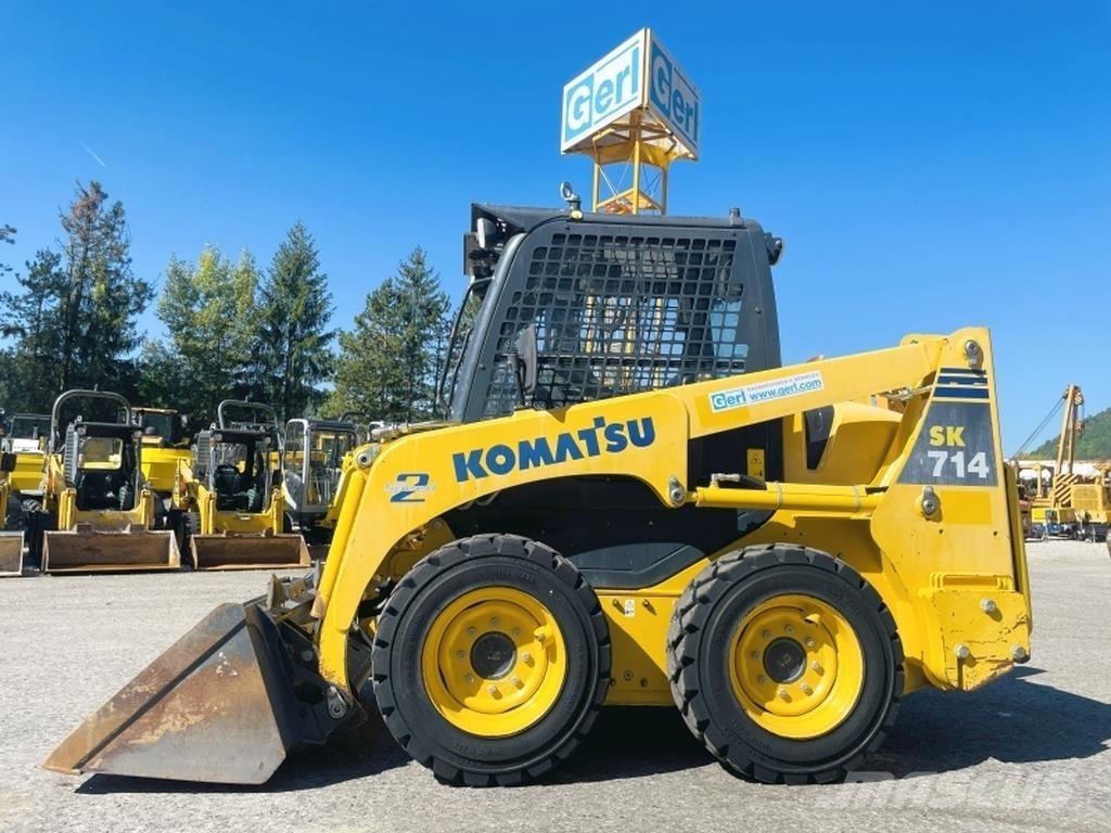 Komatsu SK714-5 لوادر انزلاقية التوجيه