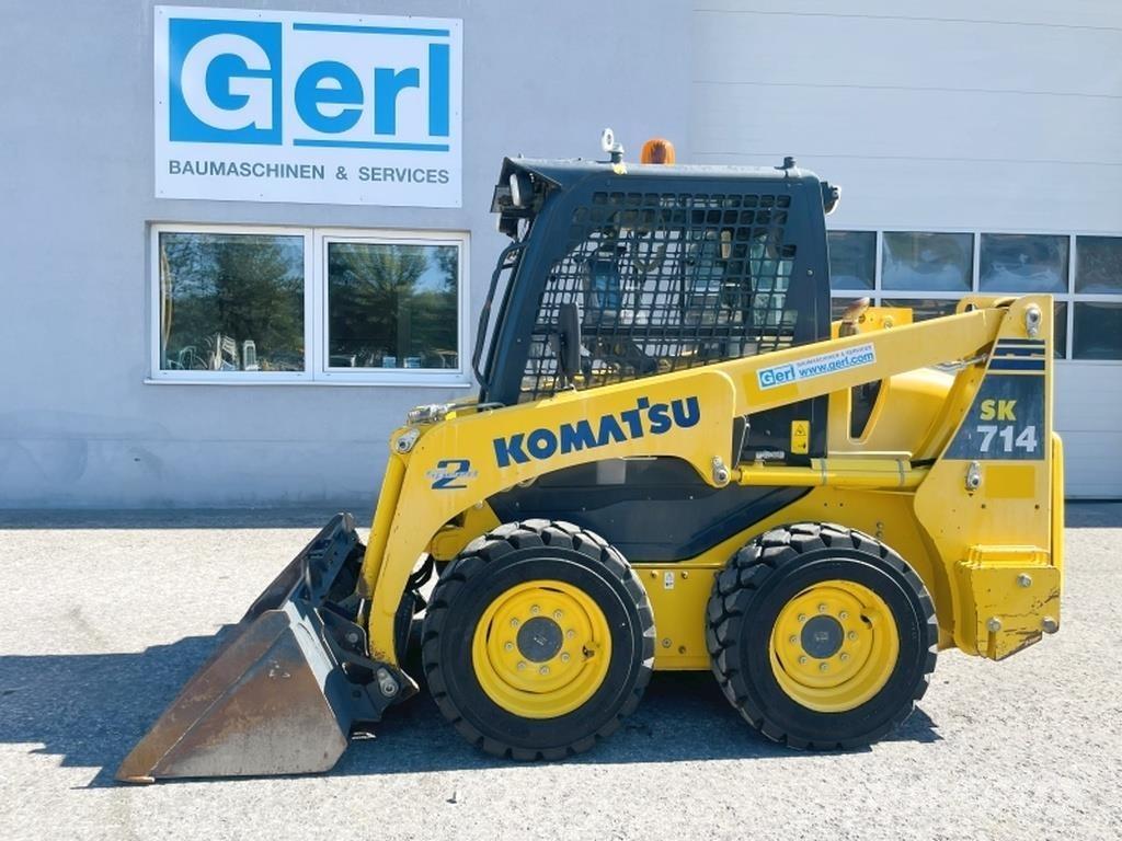 Komatsu SK714-5 لوادر انزلاقية التوجيه