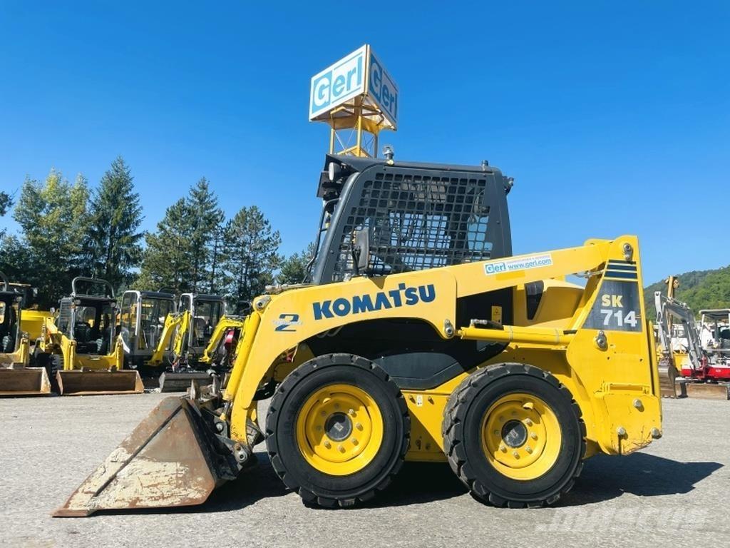 Komatsu SK714-5 لوادر انزلاقية التوجيه