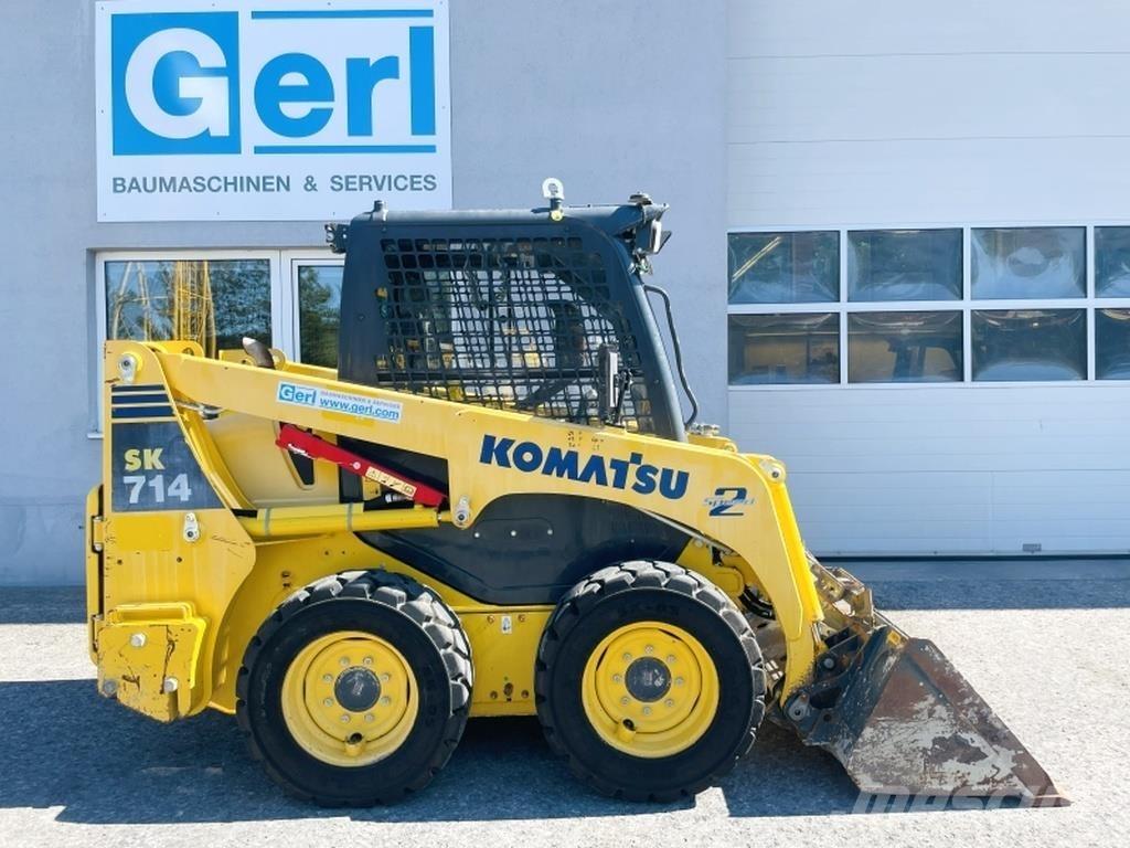 Komatsu SK714-5 لوادر انزلاقية التوجيه