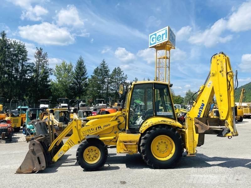 Komatsu WB97R-2 لوادر ذات جرافات عكسية