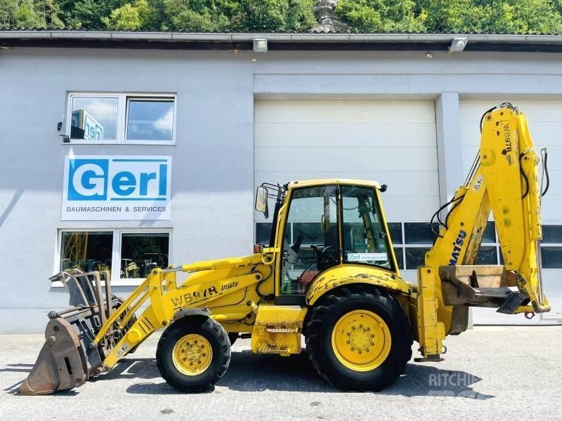 Komatsu WB97R-2 لوادر ذات جرافات عكسية