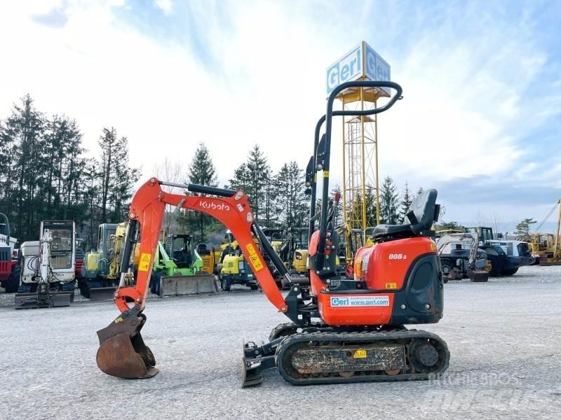 Kubota K008-3 حفارات صغيرة أقل من 7 طن (حفارات صغيرة)
