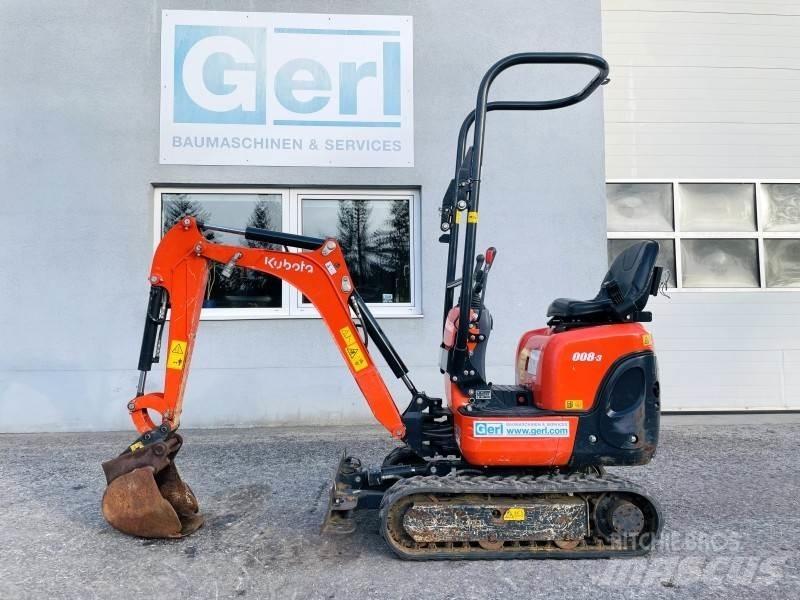 Kubota K008-3 حفارات صغيرة أقل من 7 طن (حفارات صغيرة)