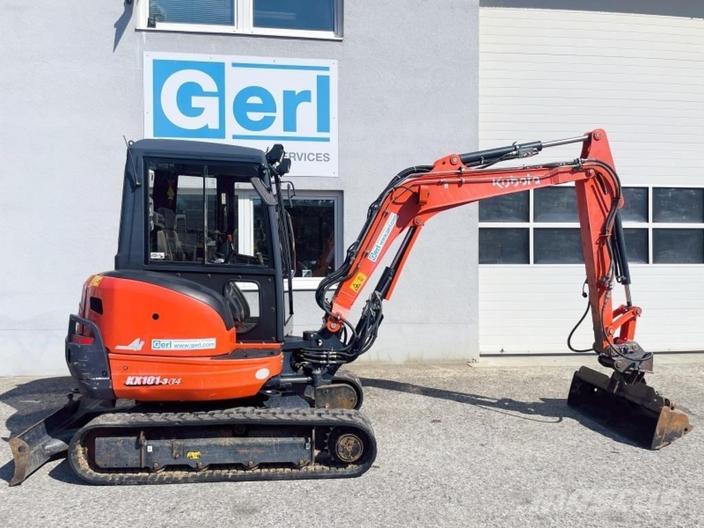 Kubota KX101-3a حفارات صغيرة أقل من 7 طن (حفارات صغيرة)