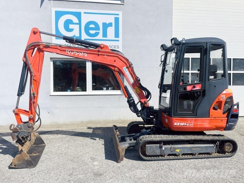 Kubota KX101-3a حفارات صغيرة أقل من 7 طن (حفارات صغيرة)