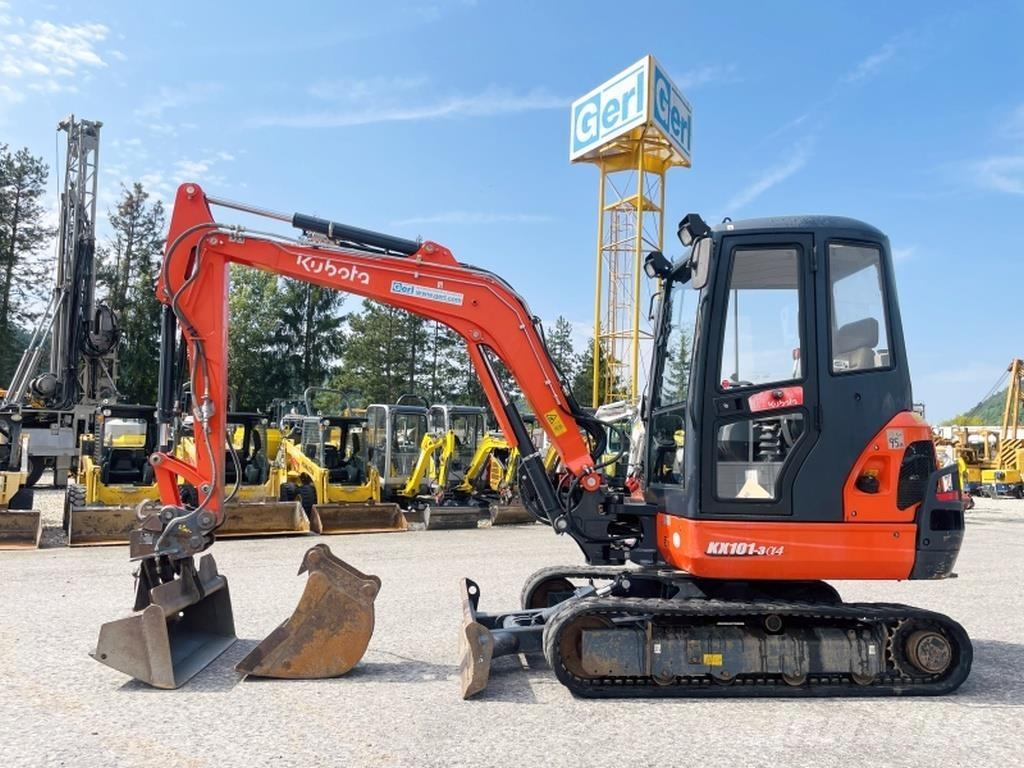 Kubota KX101-3a حفارات صغيرة أقل من 7 طن (حفارات صغيرة)