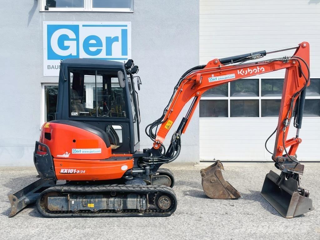 Kubota KX101-3a حفارات صغيرة أقل من 7 طن (حفارات صغيرة)