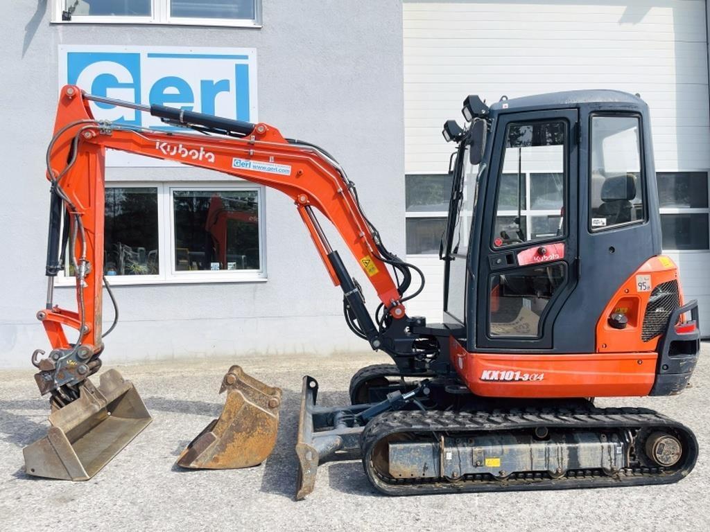 Kubota KX101-3a حفارات صغيرة أقل من 7 طن (حفارات صغيرة)