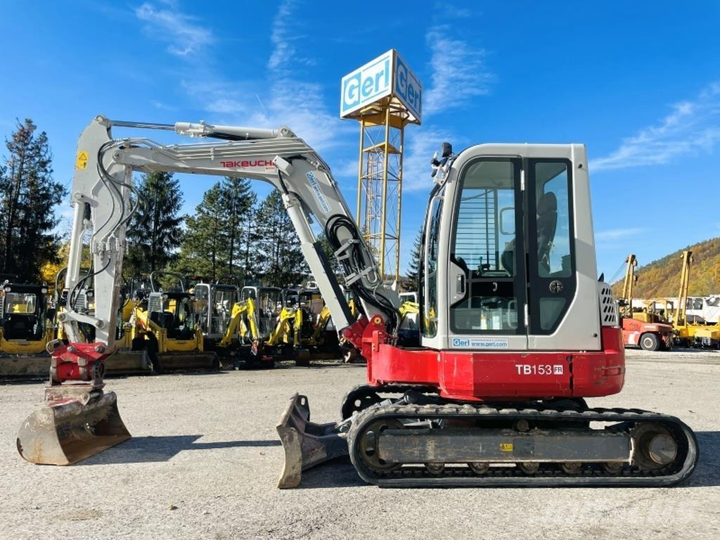 Takeuchi TB153FR حفارات صغيرة أقل من 7 طن (حفارات صغيرة)