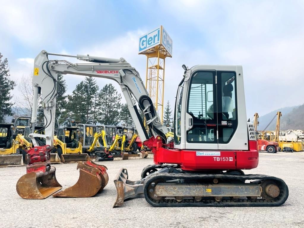 Takeuchi TB153FR حفارات صغيرة أقل من 7 طن (حفارات صغيرة)