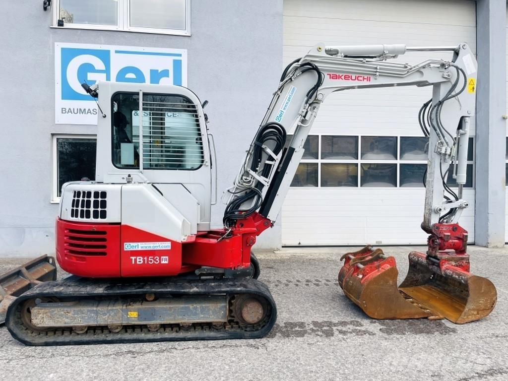 Takeuchi TB153FR حفارات صغيرة أقل من 7 طن (حفارات صغيرة)