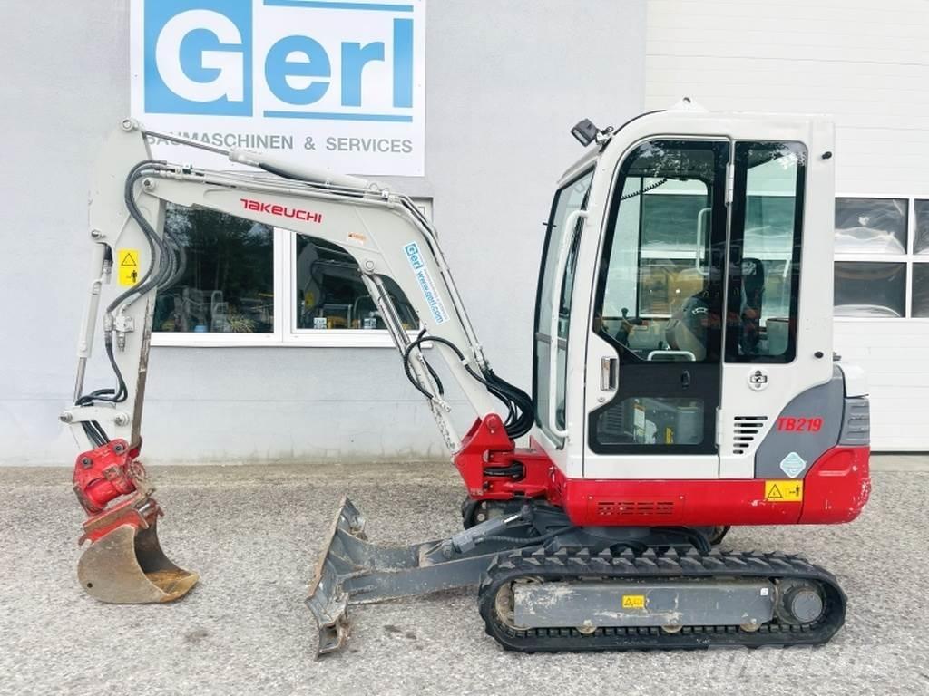Takeuchi TB219 حفارات صغيرة أقل من 7 طن (حفارات صغيرة)