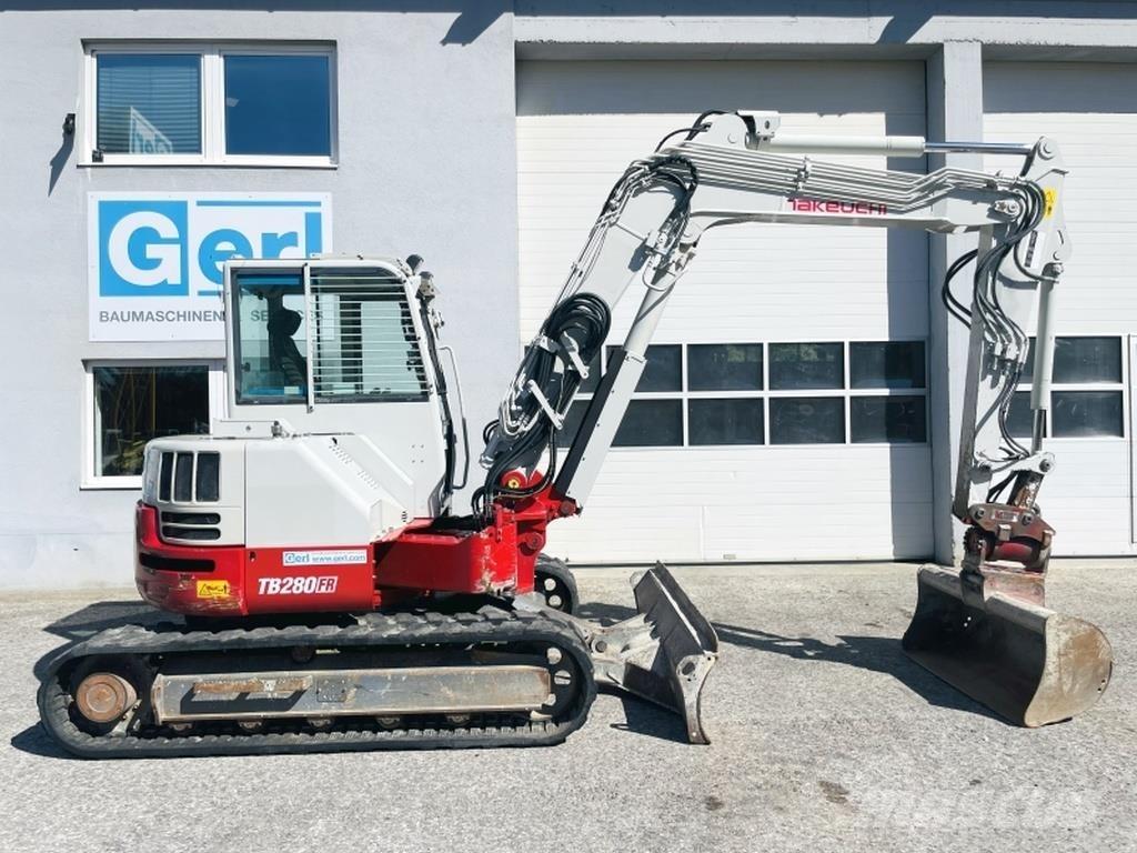 Takeuchi TB280FR حفارات صغيرة أقل من 7 طن (حفارات صغيرة)