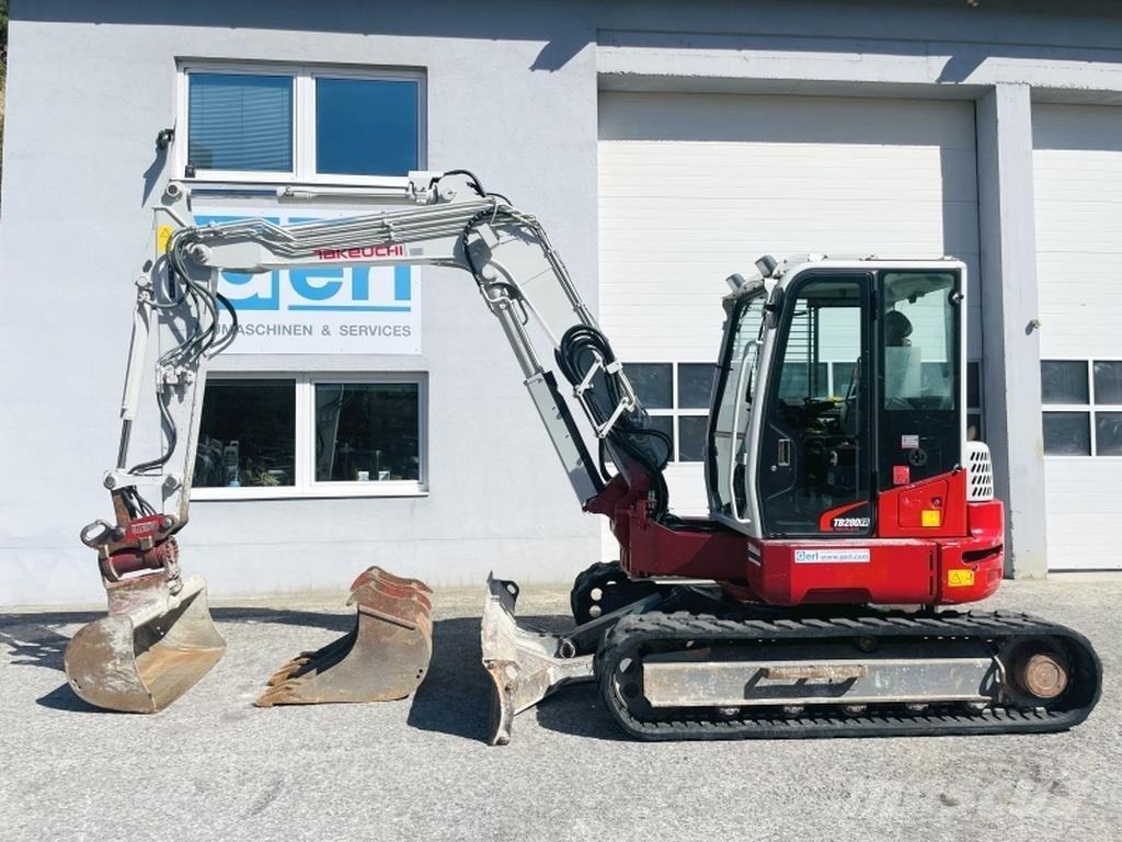 Takeuchi TB280FR حفارات صغيرة أقل من 7 طن (حفارات صغيرة)