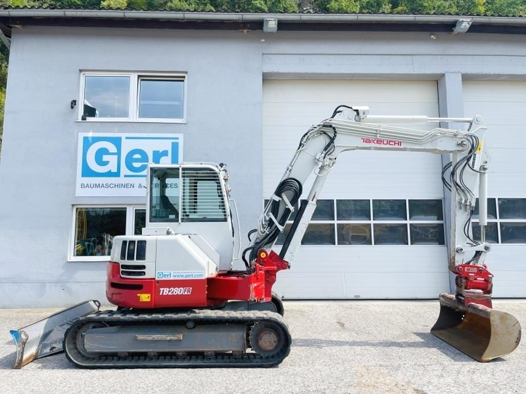 Takeuchi TB280FR حفارات صغيرة أقل من 7 طن (حفارات صغيرة)
