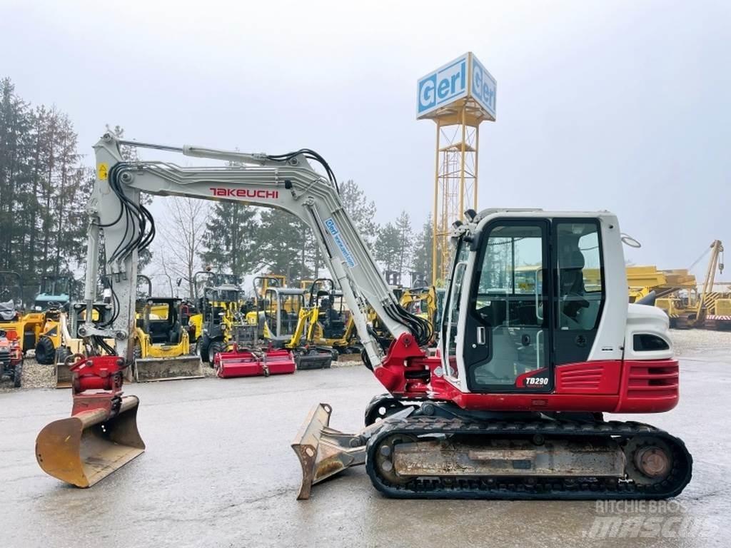 Takeuchi TB290 حفارات صغيرة أقل من 7 طن (حفارات صغيرة)