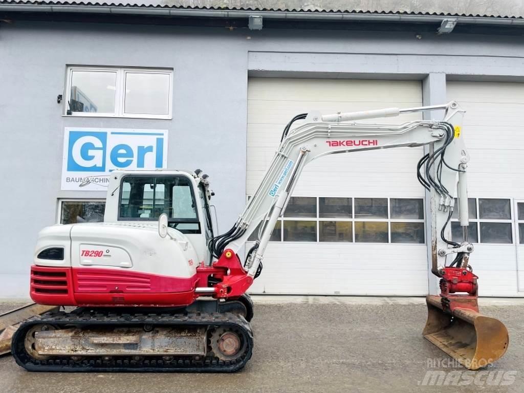 Takeuchi TB290 حفارات صغيرة أقل من 7 طن (حفارات صغيرة)