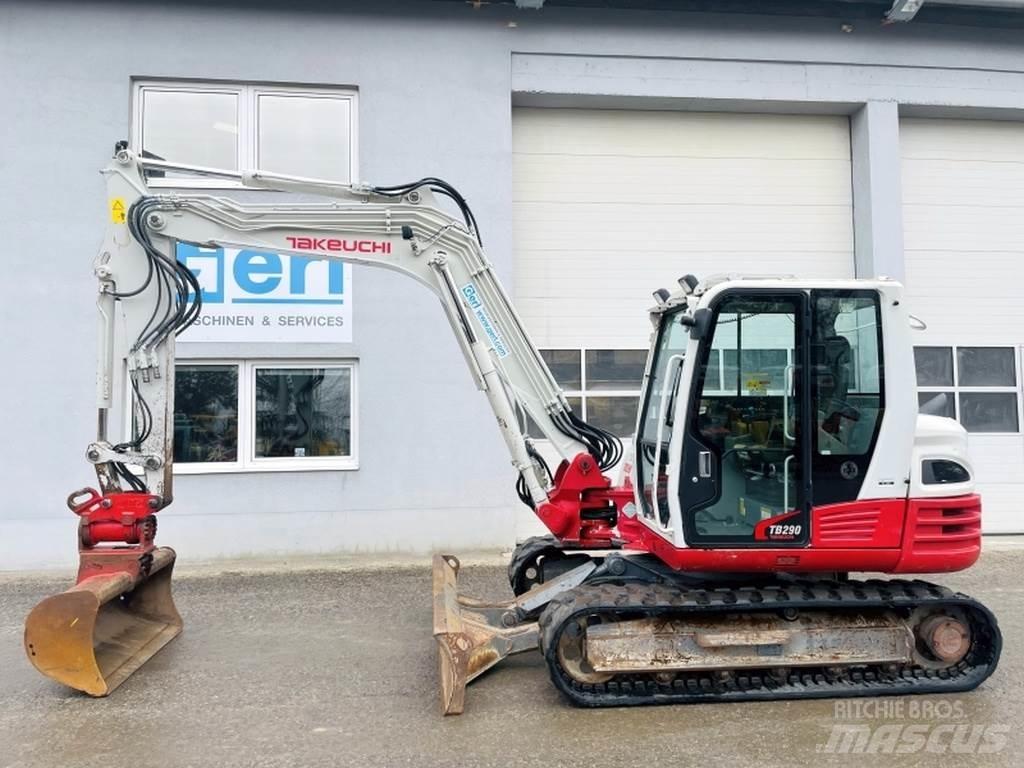 Takeuchi TB290 حفارات صغيرة أقل من 7 طن (حفارات صغيرة)