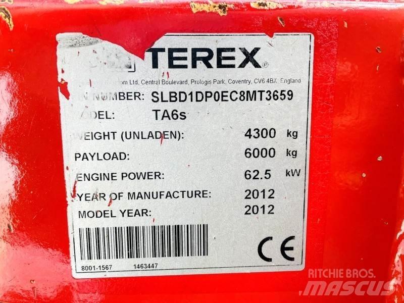 Terex TA6s عربات نقل قلابة للمواقع