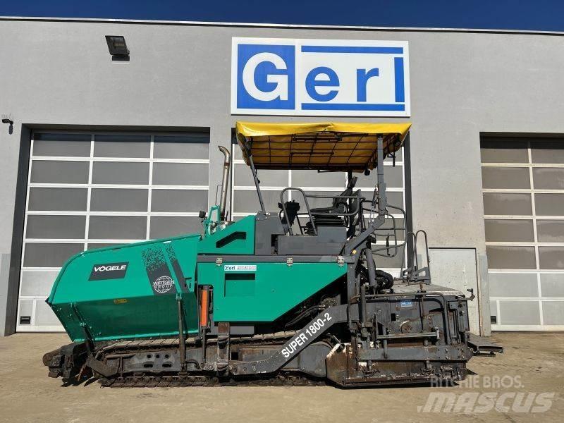 Vögele Super 1800-1 / 2 معدات السفلتة