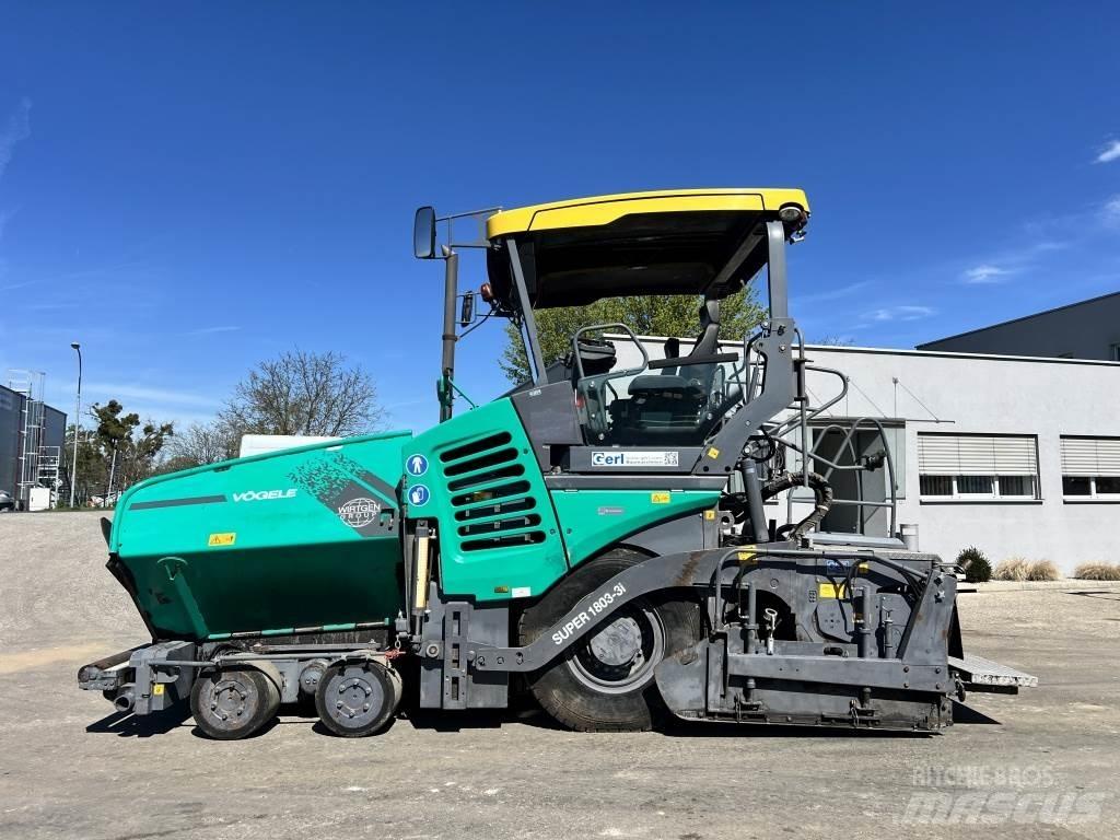 Vögele Super 1803-3i معدات السفلتة