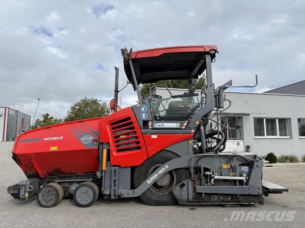 Vögele Super 1803-3i معدات السفلتة