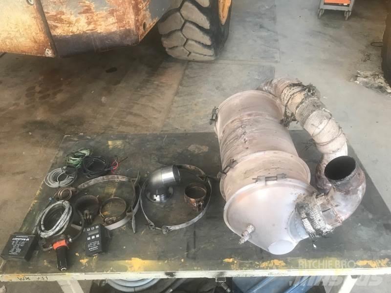 Volvo Partikelfilter مكونات أخرى