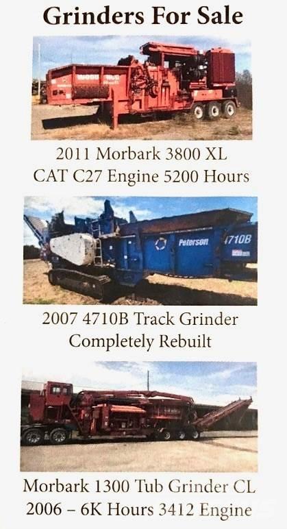 Morbark 3800 XL ماكينات الكشط/السحق