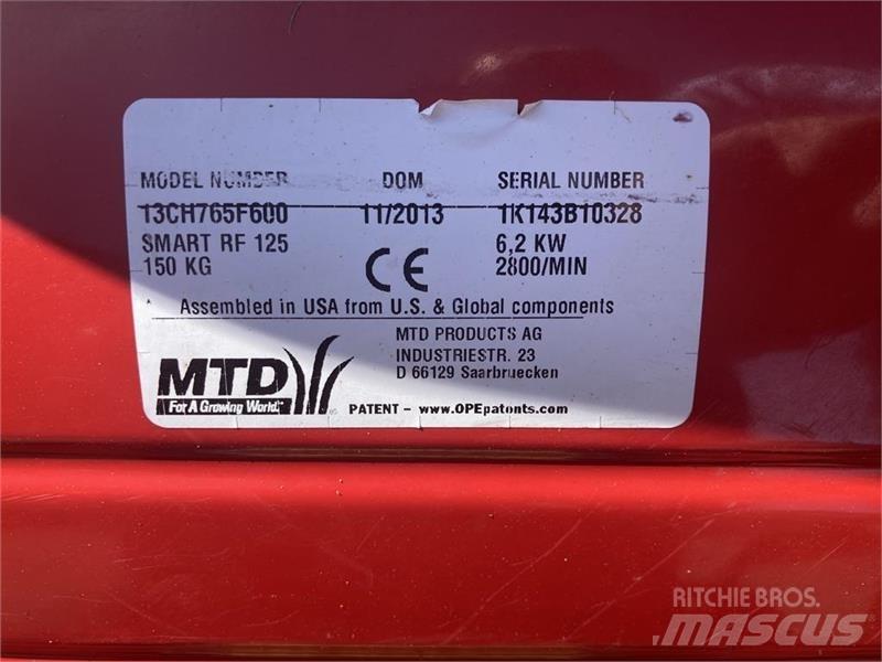 MTD RF 125 جرارات مدمجة