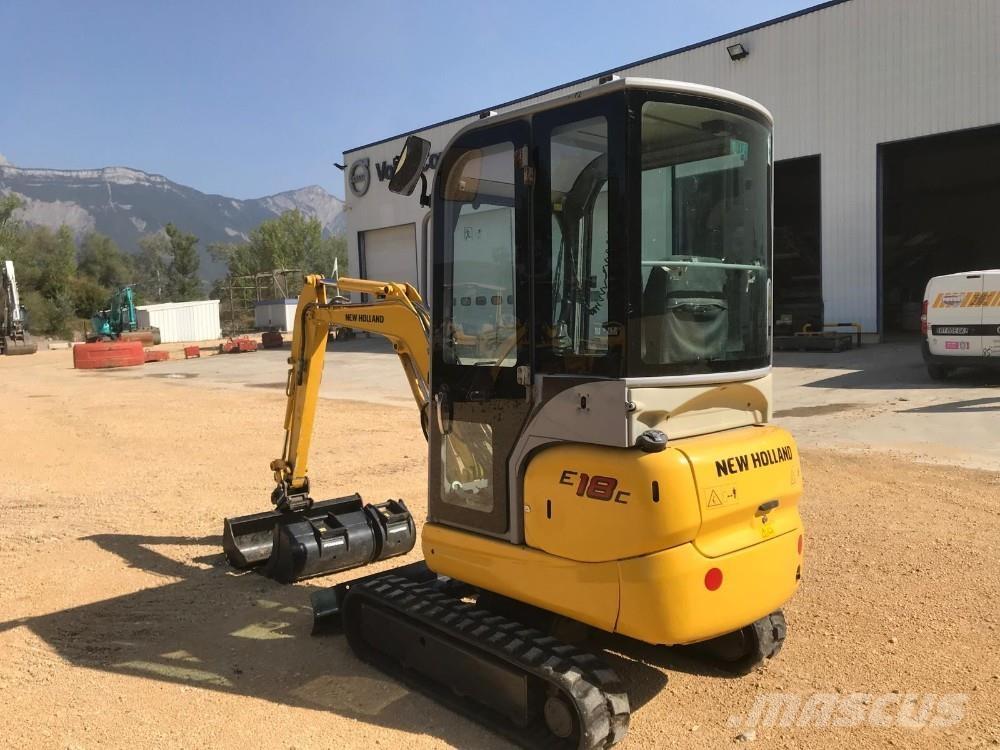 New Holland E18C حفارات صغيرة أقل من 7 طن (حفارات صغيرة)