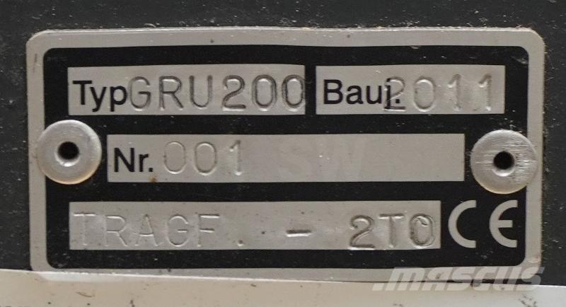 Gruma GRU 200 ملحقات ومكونات أخرى