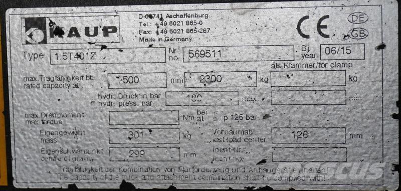 Kaup 1.5T401Z ملحقات ومكونات أخرى